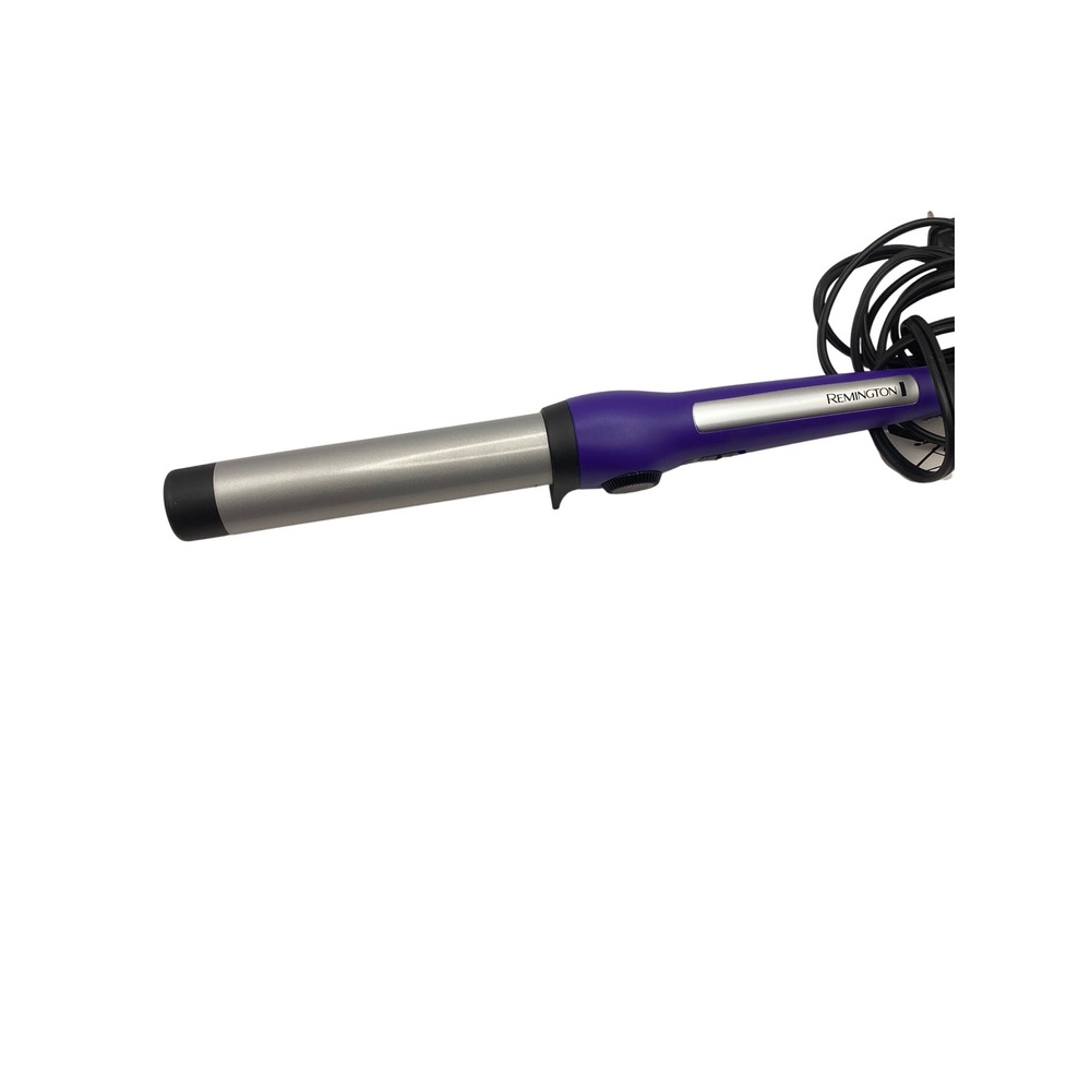 Remington Purple Hair‎ Curling Iron Wand 1 inch Ceramic Tourmaline Technology